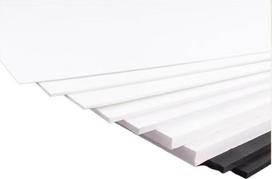 Polistireno putų plokštė, balta polistireno putų plokštė ir ekspanduoto PVC plokštė, 200 x 300 mm, 400, 600, 7–18 storio (200 x 300 x 12 mm)