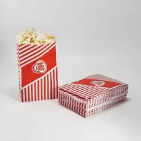 Popkornų maišeliai Popkornų dėžutės maišeliai Candy Bar Bag Vestuvių popieriaus saldainių dėžutės, skirtos partijos popieriaus konteineriui Raudona balta dryžuota užkandžių dėžutė Dovanų vaikams