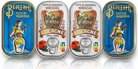 Portugališkos skumbrės filė rinkinys - 2 rūšys - 4 x 120 g - Berthe - Cocagne - Portugalija