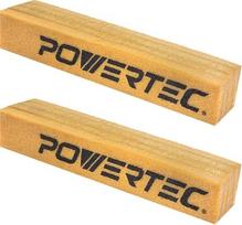 POWERTEC šlifavimo juostų ir diskų valymo lazdelė iš natūralios gumos, skirta šlifavimo diržams ir diskams valyti (2 pakuotės) 71407-P2