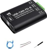 Pramoninis USB–CAN FD adapteris – aukštos kokybės CAN/CAN FD magistralės duomenų analizatorius su dviem CAN sąsajomis, USB–CAN FD ryšio sąsajos plokštė, protokolų analizatorius, skirtas „Windows“ ir „Linux“ sistemoms