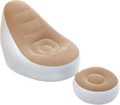 Pripučiama sofa, pripučiamas krėslas, pripučiama kušetė, pakojis ir gėrimų laikiklis, nešiojama sofa, pripučiamas gultas su patogiu pūkiniu paviršiumi, A