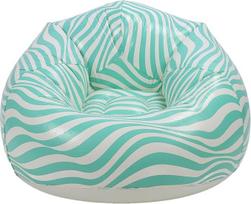 Pripučiamos kėdės "Bean Bag", nešiojama tinginio sofa su ergonomišku dizainu, sulankstomos kėdės "Blow-Up" kėdės, skirtos žaidimų miegamajam svetainėje (žalios spalvos)