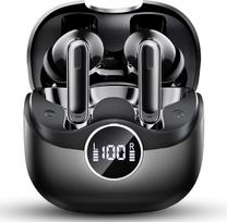 Prisitaikančios hibridinės aktyvios triukšmo slopinimo ausinės, belaidės „Bluetooth“, „Bluetooth 5.4“ ausinės su 8 ekvalaizerio režimais, -45 dB ANC ausinės su 6 mikrofonais, belaidis įkrovimas, „Multipoint“, valdymas per programėlę