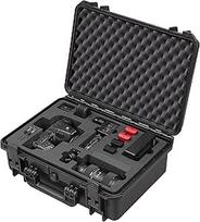 Profesionalus dėklas "Blackmagic" 4K / 6K kišeninei kino kamerai ir priedams Vandeniui atsparus lauko dėklas IP67, juodas, lagaminas