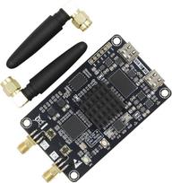 Programine įranga valdomo radijo kūrimo plokštė ZYNQ7010 AD9363, 10 MHz–6 GHz dažnių diapazonas, XC7Z010 FPGA, 512MB DDR3, USB 3.0, skirta radijo mėgėjams, inžinieriams ir studentams, juodas ABS korpusas su antenomis