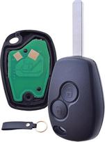 Programuojamas elektroninis raktas-ruošinys ID46 su 2 mygtukais, suderinamas su „Renault Clio 3“, „Master 3“, „Kangoo 2“, „Twingo 2“, „Wind“, „Trafic 2“, „Mode Blade“ ir „VA2“ nuotolinio valdymo pulteliais. Patikrintas.