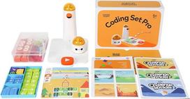 Programuojami robotai vaikams, „Coding Set Pro“ programuojamų robotų žaislų rinkinys 4–10 metų vaikams su „pasidaryk pats“ moduliu pradedantiesiems, skirtas mokytis programuoti žaidžiant – STEM švietimo žaislas