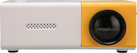 Projektorius, 1080P HD USB „Hi-Fi“ nešiojamas išmanusis projektorius su nuotolinio valdymo pultu, daugeliu jungčių, fokusuojamu priartinimu, stereogarsu, akių apsauga, skirtas naudoti namuose ir lauke (ES kištukas)