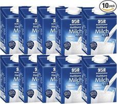 Pufai, "Weihenstephan" neriebus pienas "H-Milk", 3,5 % riebumo, ilgalaikis pienas, 0,5 litro, 10 vnt. pakuotėje Pufai
