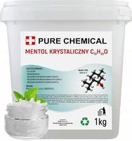 PURE CHEMICAL – Mentolio kristalai, 1 kg – Natūralūs mentolio kristalai – Saunos aromatizatorius – Saunos kristalai – Atpalaiduoja kvėpavimo takus – Suteikia intensyvų aromatą – Saunos reikmenys – Gaivus oras