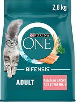 PURINA ONE Adult Rich in Salmon Dry Cat Food 2,8 kg maišelis