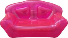 PVC pripučiama sofa, skaidri pripučiama kėdė, permatoma pripučiama sofa, permatoma dvivietė kėdė-sofa, permatoma pripučiama kempingo sofa, atspari vandeniui
