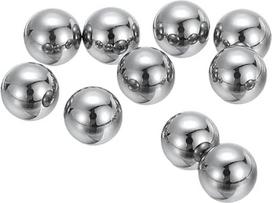QUARKZMAN 10 vnt. volframo plieno rutuliniai guoliai, 4,763 mm (3/16") dydžio, G10 kietmetalo preciziniai rutuliai, skirti pramoniniams, mašinų gamybos, automobilių pramonės ir „pasidaryk pats“ (DIY) projektams (veidrodinis blizgesys)