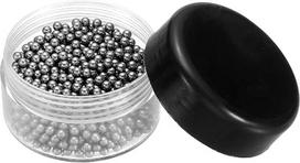 QUARKZMAN 1000 vnt. 2,5 mm (7/64") rutuliniai guoliai, 304 nerūdijančio plieno rutuliai, G100 preciziniai rutuliai