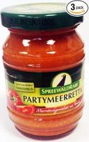 Rabe Spreewälder Konserven GmbH Party krienai 3 x 100 g Stiklinė