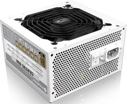 RAIJINTEK CRATOS 850, baltas, 80 Plus Gold, visiškai modulinis ATX 3.1 maitinimo blokas, PCIe 5.1 12 V–2x6 kabelis, tylus išmanusis ventiliatorius, japonų kondensatoriai, kompaktiškas 140 mm maitinimo blokas