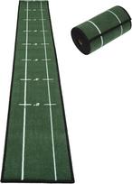 Rainmae Putting Mat Golf Training Golf Putting Mat 30 x 280 cm Putting Golf Training Equipment for Home or Office Green Matt Indoor Outdoor for Beginners Professionals