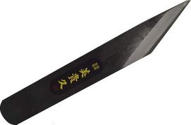 Raižymo peilis, faneros peilis, pjaustymo peilis, drožimo peilis, japonų peilis „Kiridashi“, rankomis nukaltas Japonijoje – dešiniarankiams (juodas, 27 mm)