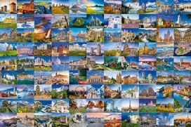 Ravensburger 99 gražių Europos vietų dėlionė 3 000 dalių