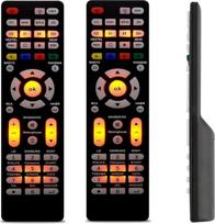 RC-G008 Universalus televizoriaus nuotolinio valdymo pultas, skirtas „Samsung“, „LG“, „SNY“, „Sharp“, „Vizio“, „Philips“, „Toshiba“, „Hitachi“, „Sanyo“, „JVC“, „TCL“, „Hisense“, „Vestel“, „Seiki“, „Insignia“, „Magnavox“, „Haier“, „Panasonic“ – visoms seri