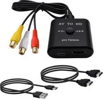 RCA AV į HDMI keitiklis, 16:9/4:3, 1080P konversija