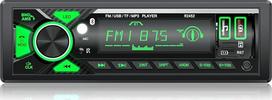RDS automobilių radijas su „Bluetooth 5.0“, CENXINY FM/AM automobilių radijas su „Bluetooth“ | 1DIN automobilių radijas su 2 USB/AUX/SD/TF jungtimis, 7 spalvų apšvietimu, „Type-C“ įkrovimo prievadu, suderinamas su „Android“ ir „iOS“
