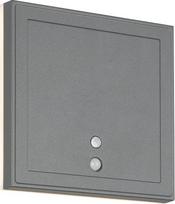 Reality Leuchten Fortaleza R23056242 LED akumuliatorinis lauko sieninis šviestuvas Lieto aliuminio antracito spalvos su 2 W LED magnetiniu sieniniu laikikliu Netiesioginis apšvietimas Judesio jutiklis Sutemų jutiklis