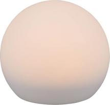 Reality Leuchten Melo R55326101 Saulės šviesos diodų lauko šviestuvas plastikinis baltas, 0,5 W LED su spalvų keitimo nuotolinio valdymo pulteliu