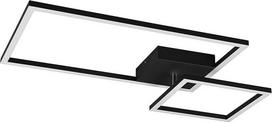 Reality Leuchten Padella R62642132 LED lubų šviestuvas metalinis matinis juodas su 25 vatų LED jungikliu ir reguliatoriumi