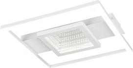 Reality Leuchten Wheeler R64801931 LED lubų šviestuvas Metalinis matinės baltos spalvos plastikas su 16 W LED Infinity Mirror Effect