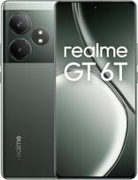realme GT 6T 5G išmanusis telefonas,50MP LYT-600 rankų kamera,Snapdragon 7S Gen3,120 Hz 6,78'' 6000nit Hyper Display,NFC,Grün,12 + 256GB(Ohne Ladegerät)
