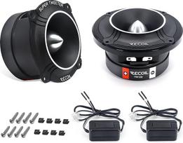 RECOIL TW250 automobilinis aukšto dažnio garsiakalbis su kryžminiu filtru, 96 mm, maks. 400 W, 4 omai