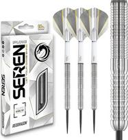 RED DRAGON Darts – „Seren Pure 1“ 22 g – 90 % volframo profesionalių plieninių smaigalių dartų rinkinys su sparneliais ir kotais