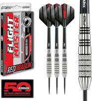 RED DRAGON Darts - Sidewinder Series - 80% Wolfram - Profi Dartpfeile Metallspitze Satz mit Dart Pfeile Flüge und Schäften - Erhältlich in 23g, 25, 27g & 30g