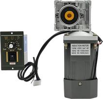 Reduktoriaus variklis, 120 W, kintamosios srovės, 220 V, sraigtinis reduktoriaus variklis su greičio reguliatoriumi