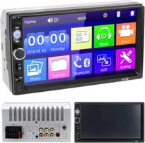Retoo Automobilinis radijas su atbulinės eigos kamera 2DIN 7''GPS Android Bluetooth PILOT