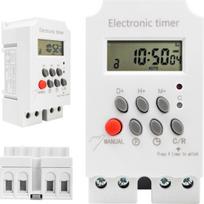 Retoo Programatoriaus įjungimo / išjungimo bėgių laikmatis 30 LCD programų