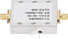 RF signalo galios matuoklis su logaritminiu detektoriumi, 50 Hz–3,8 GHz, nuolatinė srovė 6 V–15 V, AD8362, skirtas ryšiui