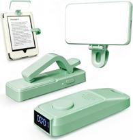 RF nuotolinio valdymo pultas, skirtas puslapių pervertimui, su skaitymo lempute ir laikmačio ekranu, skirtas skaitymui „Kindle“, „Paperwhite“, „Kobo“, „Surface“, „iPhone“ ir „Android“ planšetiniuose kompiuteriuose, komiksų ir romanų skaitymui, taip pat fo
