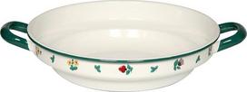 Riess 0220-049 „Country-Gmundner“ su gėlių motyvais, „Farmer Bowl Flat“, skersmuo – 28 cm, įvairių spalvų