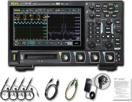 RIGOL DHO914S osciloskopas su signalų generatoriumi, 125 MHz, 12 bitų, 4 | Įmontuotas 25 MHz AFG signalų generatorius, 12 bitų skiriamoji geba, itin mažas triukšmo lygis, profesionalus „2-in-1“ matuoklis