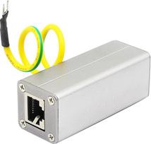 RiteAV – Lauko Ethernet POE+ / RJ-45 apsauga nuo viršįtampių (ekranuota), skirta apsaugai nuo perkūnijų ir žaibų (gigabyte)