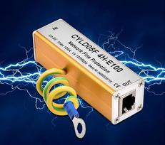 RJ45–RJ11 adapteris, Ethernet tinklo apsauga nuo viršįtampių, apsauga nuo perkūnijos ir žaibo, 5 V