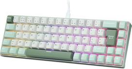 RK ROYAL KLUDGE C68FR HE mechaninė klaviatūra, magnetiniai jungikliai, AZERTY