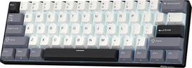 RK ROYAL KLUDGE RK61 belaidė mechaninė klaviatūra, 60 % kompaktiška QWERTY | 61 klavišo, trijų režimų (BT 5.0 / 2,4 GHz / USB-C) kompaktiška žaidimų klaviatūra, PBT klavišų dangteliai, profesionali programinė įranga, „hot-swap“ funkcija ir individualus ko