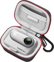 RLSOCO dėklas, skirtas „Insta360 GO 3S/GO 3“ nešiojamajai 4K mini kamerai (juodas)