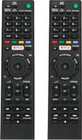 RMT-TX100D, RMT-TX102D atsarginiai nuotolinio valdymo pulteliai – „VINABTY“, skirti „Sony Bravia“ televizorių nuotolinio valdymo pulteliams KDL-43WD757, KD-65X8508C, KDL-55EX723, KDL-46EX723, KDL-75W855C, KDL-32R505C. 2 vnt. rinkinys