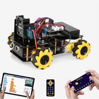 Robotas Bausatz für Kinder, ACEBOTT Roboter Kinder mit 3-MP-Kamera, kompatibel mit Arduino und Scratch, App und Fernbedienung, Geschenk für Jungen, Mädchen, Jugendliche und Erwachsene