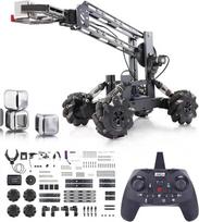 Robotų konstravimo rinkinys, robotų žaislas, eksperimentai vaikams nuo 8 metų, 2-in-1 roboto rankos automobilis su elektroniniu programavimu ir nuotolinio valdymo pultu, STEM vaikų žaislas, gimtadienio dovanos vaikams